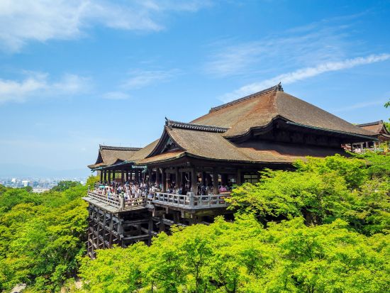 大阪発 日帰りバスツアー 京都・奈良名所巡り 清水寺＋伏見稲荷大社＋奈良公園へご案内＜大阪発着／日本語・中国語or英語＞