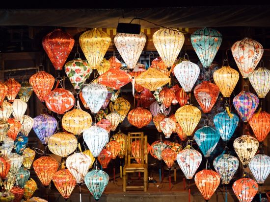 【午後発】世界遺産ホイアン満喫ツアー　ランタン手漕ぎボート＋ココナッツボートクルーズ　貸切プランや写真撮影オプションあり＜夕食／日本語／ダナン・ホイアン発＞