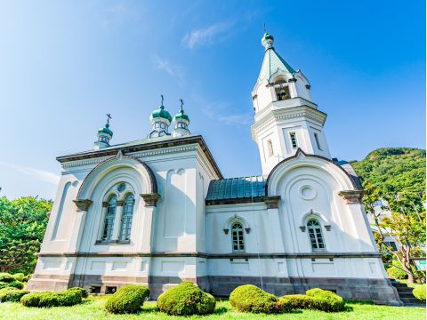 貸切観光タクシー 函館・大沼絶景よくばり観光プラン 五稜郭タワー+大沼公園+ハリトリス正教会＜1～9名／4～5時間／函館発着＞