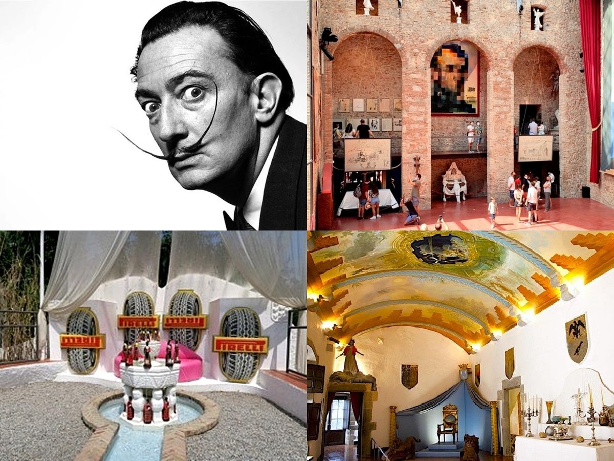 貴重 ビンテージ ダリ 缶バッジ Salvador Dali 美術館 VCM 缶バッジ