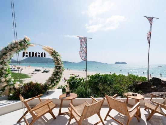 フーガビーチクラブ「Fuga Beach Club」 食事券＆事前予約サービス　オーシャンビューレストランでシーフード＆肉料理を満喫＜パトンビーチ＞