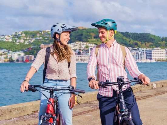 ウェリントン自転車レンタル　自分たちのペースでウェリントンを自由にめぐる！＜1日or半日＆電動or普通自転車など選べるプラン＞