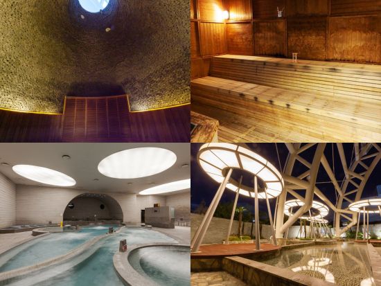 釜山　新世界スパランド割引利用チケット　世界各国の伝統的なサウナ、汗蒸幕とチムジルを楽しむ天然温泉スパ！＜地下鉄センタムシティ駅直結・新世界百貨店内＞