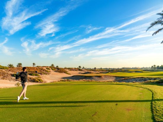 【ゴルフ場予約】サアディヤットビーチ・ゴルフクラブ（Saadiyat Beach Golf Club）*オプション：送迎／レンタルクラブ＆シューズ＜アブダビ発＞