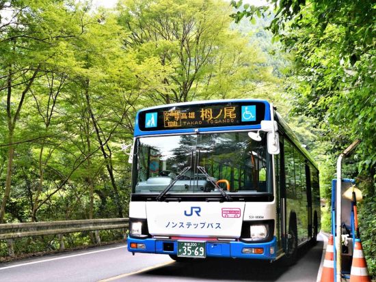 嵐電＆JRバス 嵐山・高雄ぐるっとパス　京都の名所を1日満喫！＜利用可能区間：嵐電 嵐山本線・北野線 全線／西日本JRバス高雄京北線の京都駅～栂ノ尾間／京都市＞