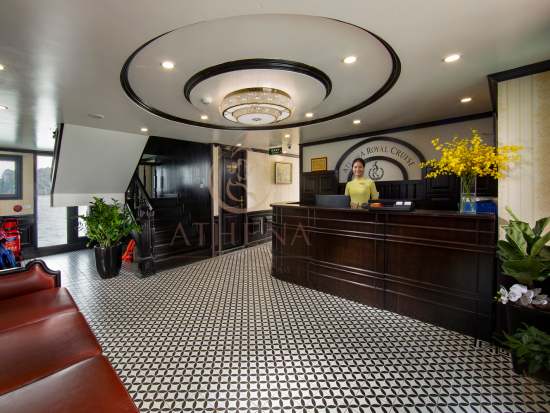 2大世界遺産を巡る！ハロン湾＋チャンアン1泊2日クルーズ　アテナ号　水面を渡る豪華ホテル！全室バルコニー付き　4/30限定のお得プラン有り＜日本語ガイド＞