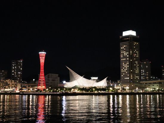 神戸ポートタワー 一般入場チケット 光のミュージアムと屋上デッキで神戸を満喫！