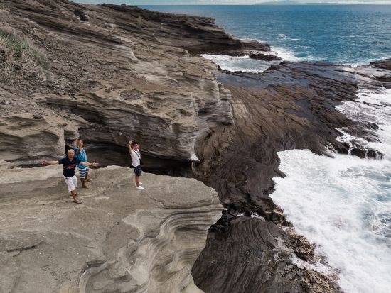 スクーターレンタル　オアフ島で自由気ままなツーリングを楽しもう！乗車レッスン＆オリジナルコースマップ付き＜1日～6日＞