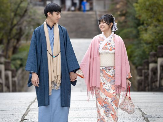 【着物・浴衣レンタル】定番からこだわりのデザインまで 和装で京都散策を堪能するひととき＜ヘアセット付／清水寺付近＞ by Okimono屋