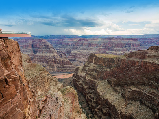 【1名様から催行可】グランドキャニオンウェストリム日帰りツアー　スカイウォーク入場付き＜日本語アシスタント／ラスベガス発＞