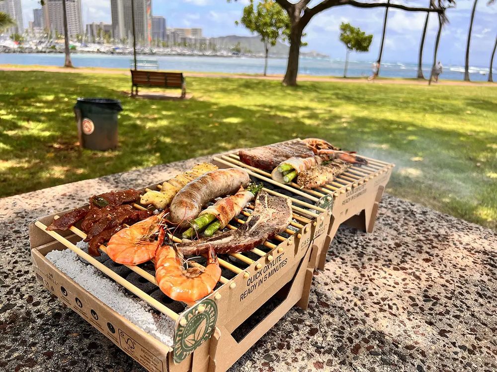 セルフBBQキット アラモアナビーチパークでBBQを楽しもう ＜キット返却 