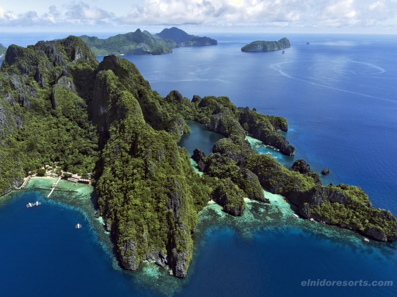 El Nido Resorts Miniloc Island - Aerial View