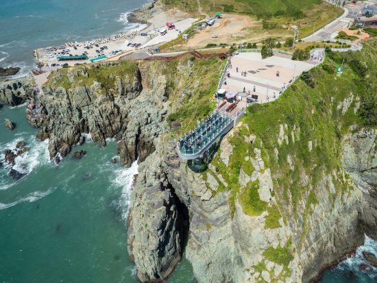 釜山フォトジェニック観光ツアー　スカイカプセル＆五六島スカイウォーク＆甘川文化村＆ヒンヨウル文化村 ＜1日／1名参加OK／選べる出発地／英語or日本語ガイド＞