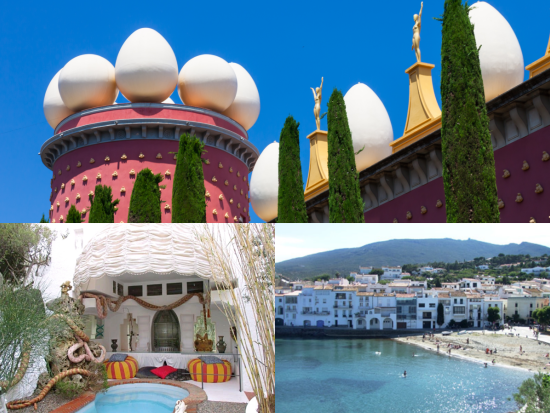 ダリ劇場美術館＆ダリの家美術館（卵の家）フィゲラス＆カダケス1日ツアー　専属日本語ガイドと巡るダリゆかりの地　自由時間に周れるダリ宝石美術館＜日本語／貸切＞