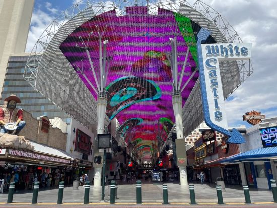 ウェルカム ラスベガス！市バス「デュース」で巡るストリップからフリーモント ウォーキングツアー＜90分／日本語ガイド＞