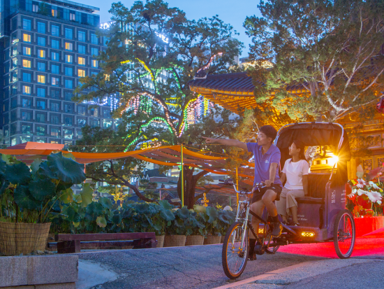 ソウル ペディキャブツアー 人力車で北村韓屋村や昌徳宮の観光スポットと隠れた名所を巡る！＜日本語ガイド／1時間または2時間／選べる5コース＞