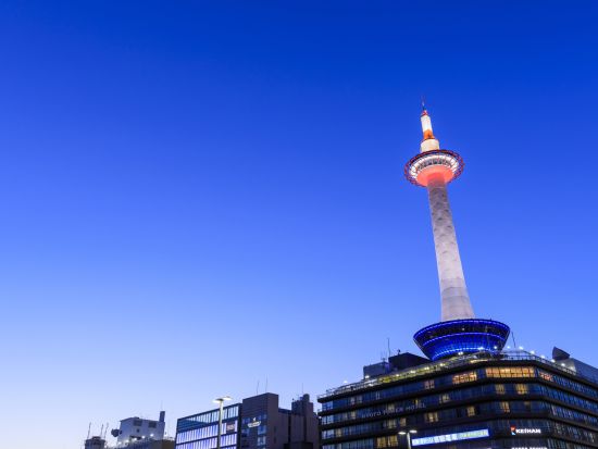 ニデック京都タワー 展望室 入場券 地上100メートルから世界遺産や国宝を望む！