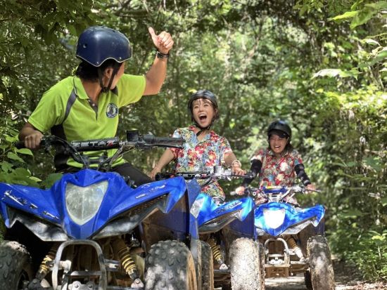 【沖縄 南部 糸満】自然を満喫★沖縄のジャングル探検！家族やお友だちとわくわくジャングルバギーツアー＠糸満観光農園＜１時間／4歳から参加OK／糸満市＞