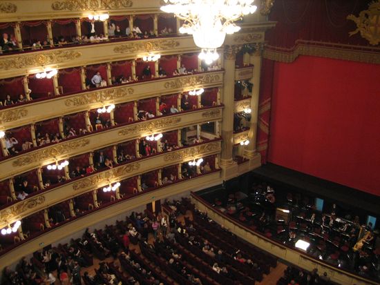 ミラノ・スカラ座オペラ／バレエ　チケット予約 + アペリティーボ体験＜3rdカテゴリ席／日本語ガイド＞の写真5