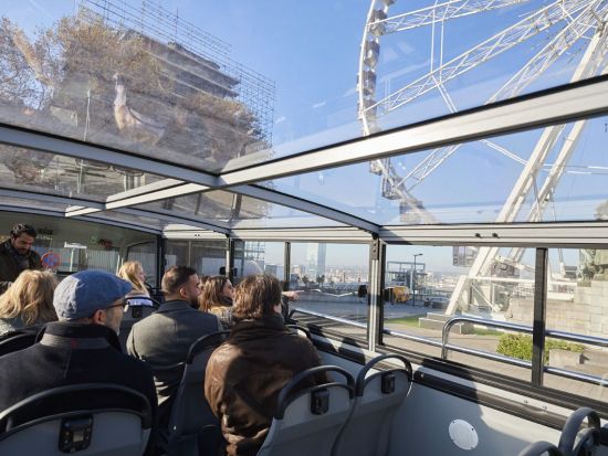 乗り降り自由！環境にやさしいホップオンホップオフバス＋ブリュッセル街歩きアプリでサステナブルな旅を楽しもう！＜1日券/２日券＞