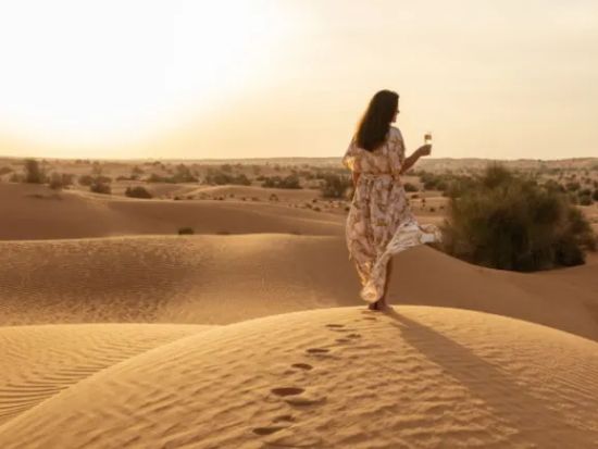 到着日におすすめ！ラグジュアリーな砂漠リゾートで朝食＆スパ体験☆アルマハ デザートリゾート&スパ＜ドバイ発＞