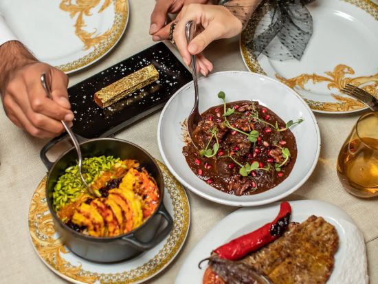 「エニグマ（Enigma）」食事券＆事前予約サービス＜ブランチ／ランチ／ディナー＞*5つ星ホテル パラッツォ・ヴェルサーチェ・ドバイ内