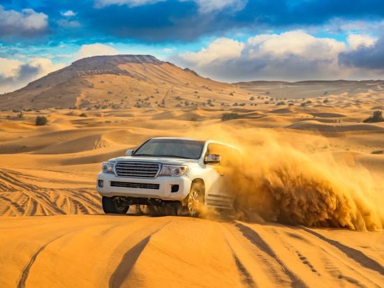 デザートサファリ　砂丘ドライブ＋BBQディナー＋ラクダ乗り体験＋サンドボード＜送迎付き／アブダビ発＞by MAGIC ARABIA