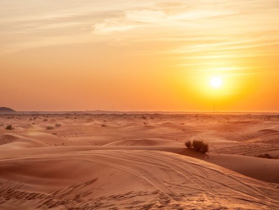 UAE_Dubai_Desert_Sunset_shutterstock_247575271