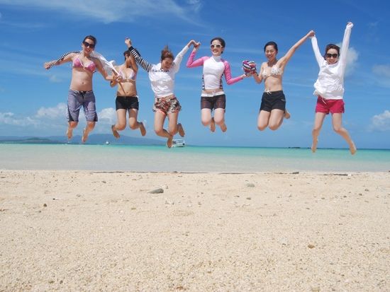 島人 幻の島上陸 泳がなくてもOK！自由に過ごして幻の島「浜島」をショート
