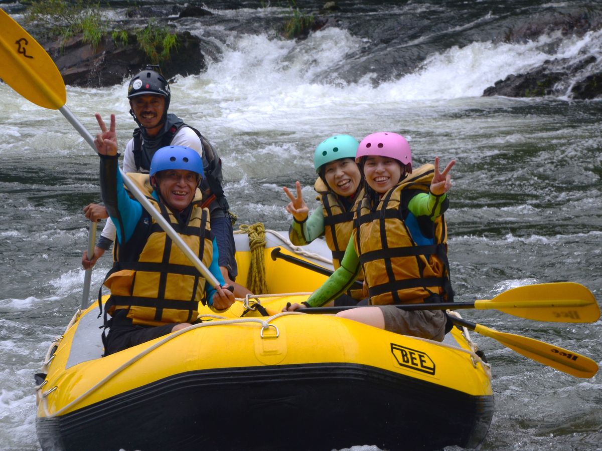 初心者大歓迎のラフティング 国内トップクラスの水質が自慢のニセコ