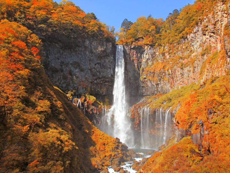 Japan_Tochigi_Nikko_Kegon Falls_Autumn_Fall_