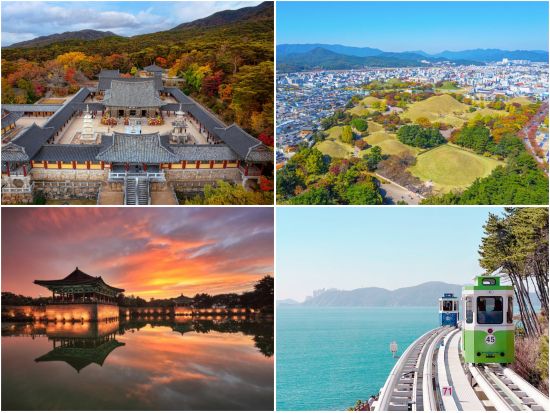 釜山スカイカプセル＆慶州日帰りツアー　世界遺産と海雲台の絶景を1日で満喫 ＜1名参加OK／選べる出発地／英語ガイド＞