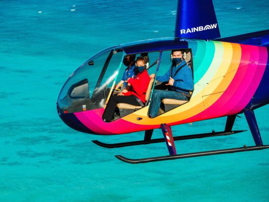 コナコースト　ヘリコプター遊覧 ＜フライト30～60分／英語パイロット＞