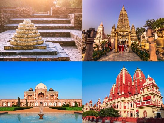 インド仏跡巡り 6泊7日観光ツアー シュラーヴァスティー＋クシナガラ＋バラナシ＋ブッダガヤ ＜貸切／日本語ガイド／宿泊＆食事付き／デリー空港発着＞