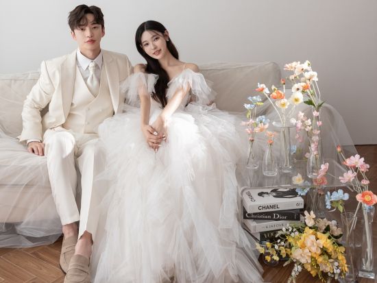 韓国ウェディング撮影　スドゥメパッケージLITEプラン　撮影スタジオ＋ドレス＋ヘアメイク ＜日本語サポート＞