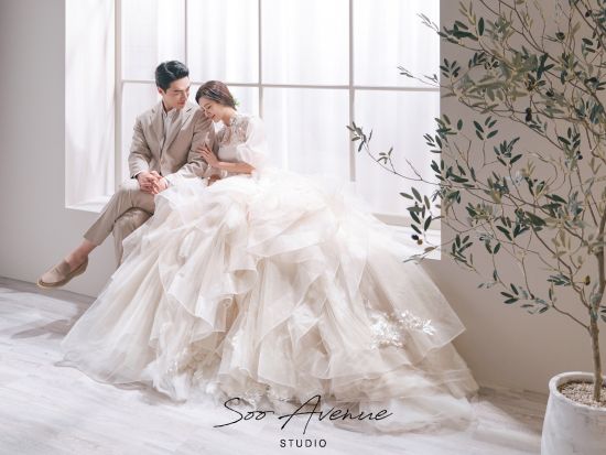 韓国ウェディング撮影　スドゥメパッケージLITEプラン　撮影スタジオ＋ドレス＋ヘアメイク ＜日本語サポート＞