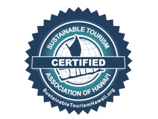 Sustainable Tourism Hawaii Certifed Logo
