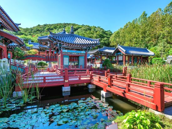 龍仁大長今パーク(旧MBCドラミア)ツアー 1名割増料金なし！ベテランガイド確約＆「明洞餃子」カルグクス昼食付プラン有＜半日／日本語ガイド＞