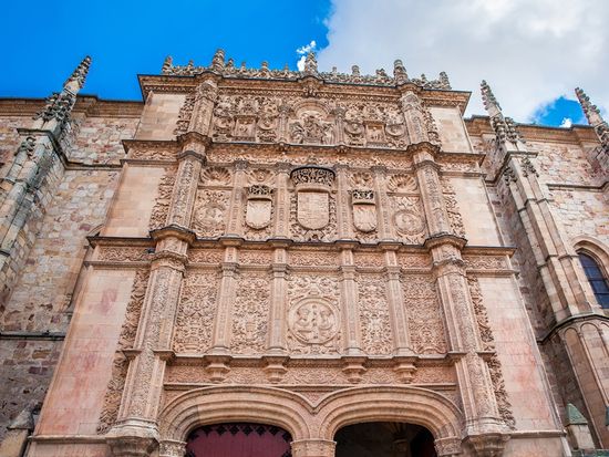 of the historic building of the University of