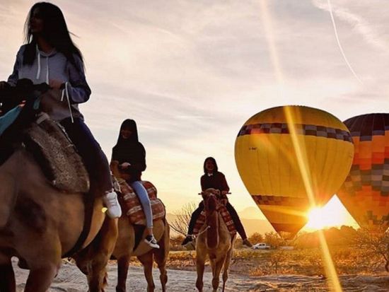世界遺産カッパドキア　ラクダサファリ　のんびり楽しむ絶景ツアー＜選べる出発時間／約1～2時間／英語／カッパドキア発＞