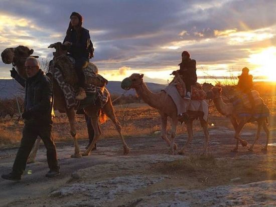 世界遺産カッパドキア　ラクダサファリ　のんびり楽しむ絶景ツアー＜選べる出発時間／約1～2時間／英語／カッパドキア発＞