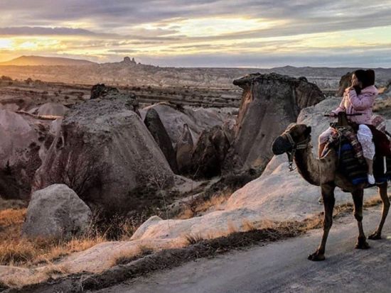 世界遺産カッパドキア　ラクダサファリ　のんびり楽しむ絶景ツアー＜選べる出発時間／約1～2時間／英語／カッパドキア発＞