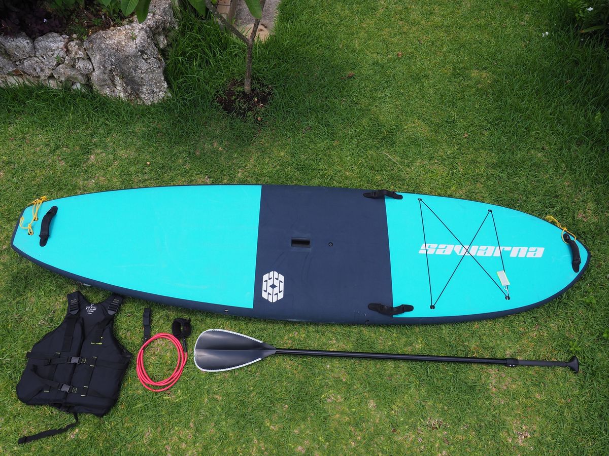 SUP器材フルレンタル お好きなタイミングでSUPを楽しめる！透明度抜群