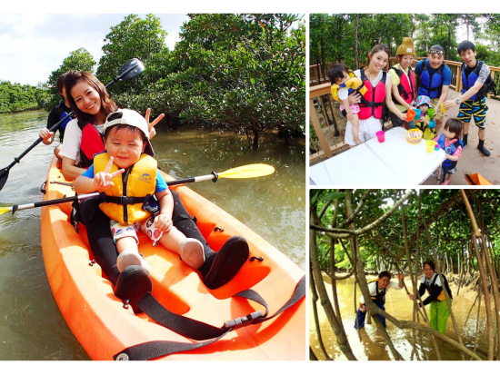 億首川マングローブカヤックツアー　1歳からOK！完全貸切で、マングローブの林を満喫＜金武町＞by 沖縄ネイチャーコーディネート・アンダゴ