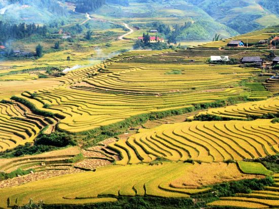 サパ3泊4日ツアー　寝台列車で行くサパ！ファンシーパン山＆少数民族の旅 ＜サパ名物料理などの食事付き／日本語ガイド／ハノイ発着＞