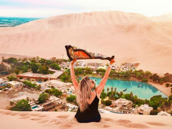 バジェスタス諸島＋ワカチナオアシス1日ツアー！ご希望に応じてワカチナオアシスでの解散も可能＜混載／英語ガイド／軽食／リマ発＞