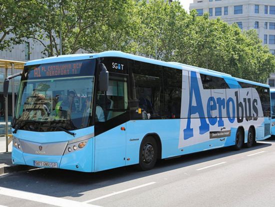 【空港シャトル】エアロバス・バルセロナ　バス乗車チケット
