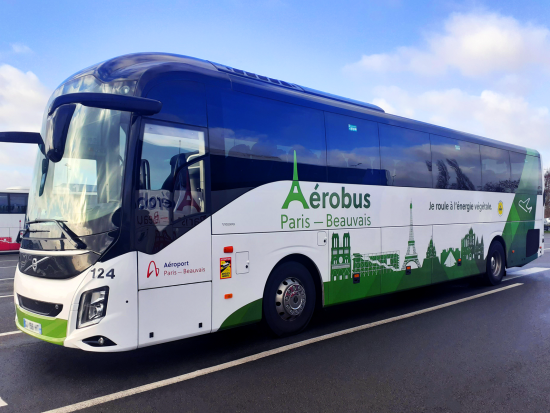 【空港シャトル】エアロバス乗車チケット予約　パリ・ボーヴェ空港 ⇔ ポルト・マイヨ駅（パリ近郊）