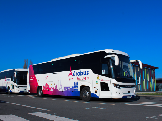 【空港シャトル】エアロバス乗車チケット予約　パリ・ボーヴェ空港 ⇔ ポルト・マイヨ駅（パリ近郊）