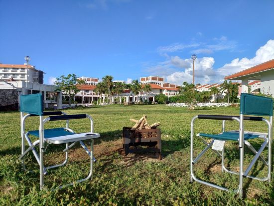 焚火セットレンタル 夜空を眺めながら焚火×焼きマシュマロ★リゾートホテルで久米島の夜を贅沢に＜約40分／久米島＞byウォーターマークホテル沖縄 久米アイランド